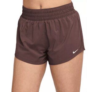 Nike Women's One Dri-FIT Mid-Rise 3" Brief-Lined Shorts
